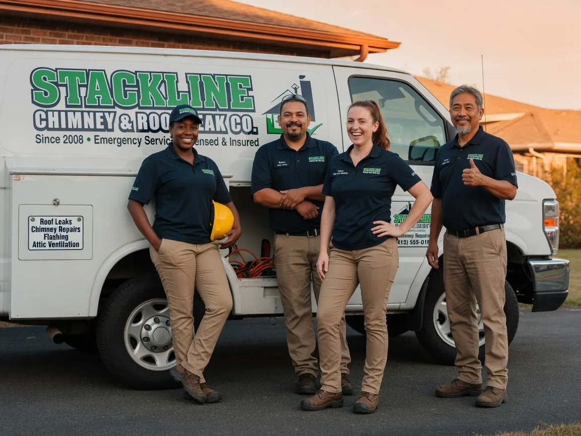 Chimney flashing repair company in Garland City, AR